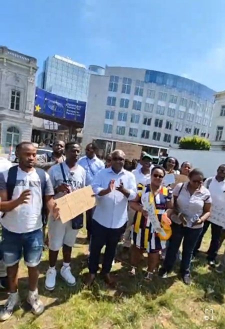 Abarwanya ubutegetsi bw’u Rwanda basizoye mu Bubiligi kubera ifungwa rya Ingabire Victoire