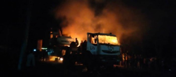 Goma : Abaturage batwitse imodoka ya Monusco bayishinja gutwara M23