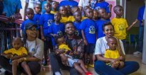 AMAFOTO&nbsp;: Diamond Platnumz uri i Kigali yakozwe ku mutima na Jordan Foundation 