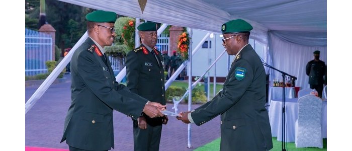 Abarimo General  basezerewe mu Ngabo z’u Rwanda 