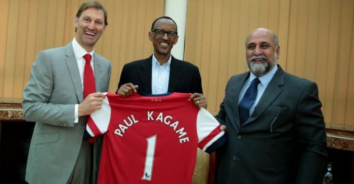 Ubutumwa bwa Perezida Kagame  kuri Arsenal bwakoze benshi ku mutima