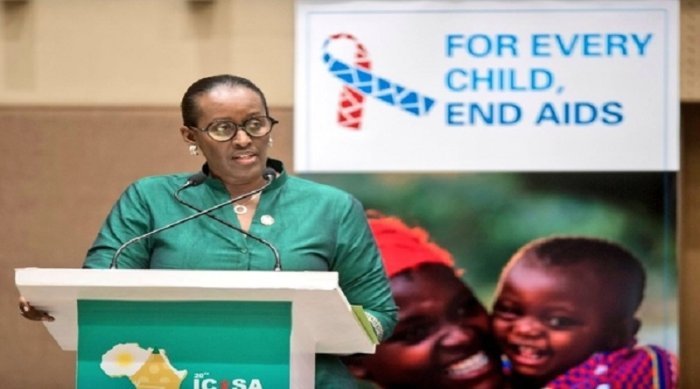 Jeannette Kagame yagaragaje ubufatanye bukenewe ngo Isi ihashye icyorezo cya SIDA