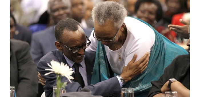 Amafoto menshi agaragaza urukundo n’urugwiro bya Perezida Kagame n’umufasha we
