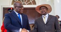 Inama  Museveni yagiriye  Tshisekedi mbere yuko   ahurira  na Kagame  muri Angola