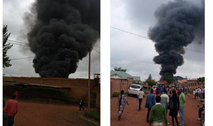 Gereza ya Kimironko yafashwe n’inkongi y’umuriro - Amafoto