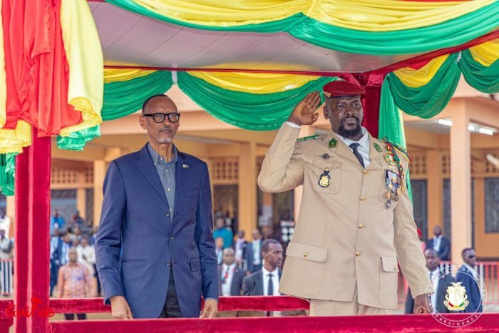 General Mamady Doumbouya uyobora Guinée-Conakry ategerejwe mu Rwanda