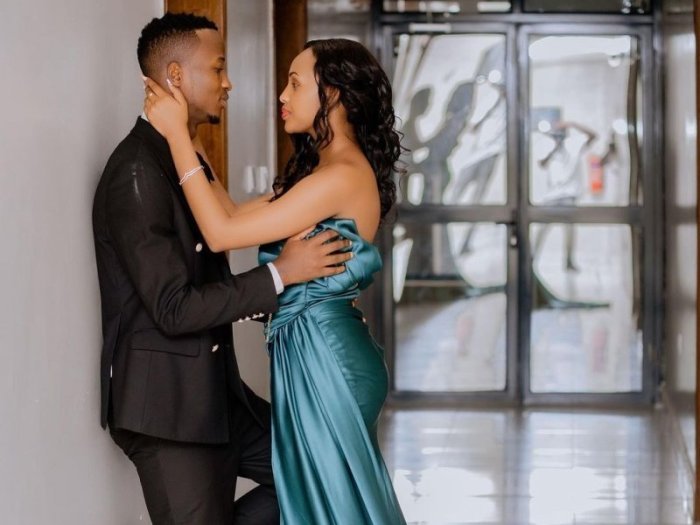 Yabanje gukururwa n’amafoto- Lague yahishuye uko yakundanye na Kelia baherutse gusezerana