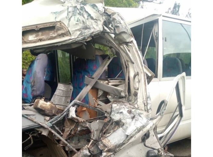 Karongi&nbsp;: Habaye impanuka ikomeye ya Coaster yagonganye na Fuso