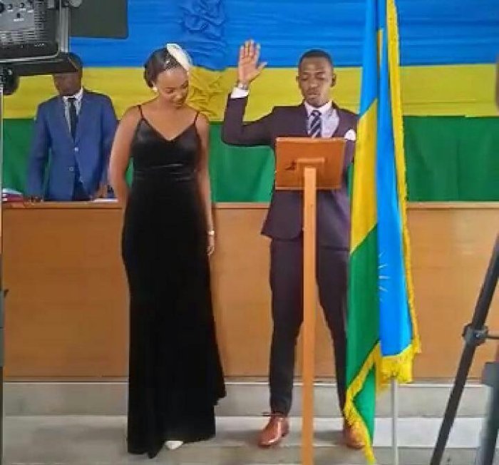 Michel Rusheshangonga yasezeranye imbere y’ amategeko n’ umukunzi we