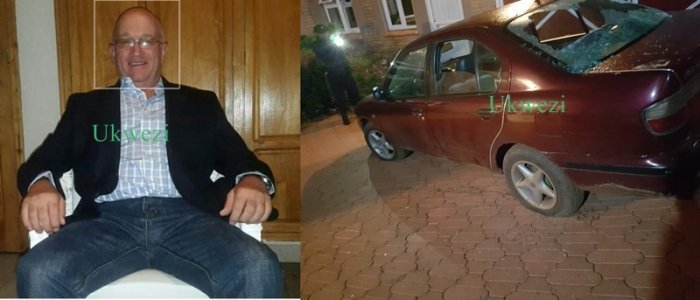 Rwamagana&nbsp;: Umuzungu yari agiye gutema abashyitsi bariruka yadukira imodoka yabo ayitobora amapine