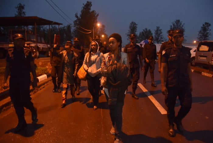 Diane Rwigara n’abo mu muryango we batawe muri yombi barafungwa