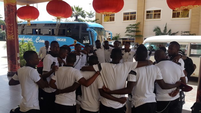 APR FC yakiriwe neza muri Zambia aho igiye gukina na Zanaco FC - Amafoto