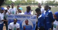Abo mu muryango wa Katauti barimo n’abahungu be babiri baje gushyigikira Rayon Sports