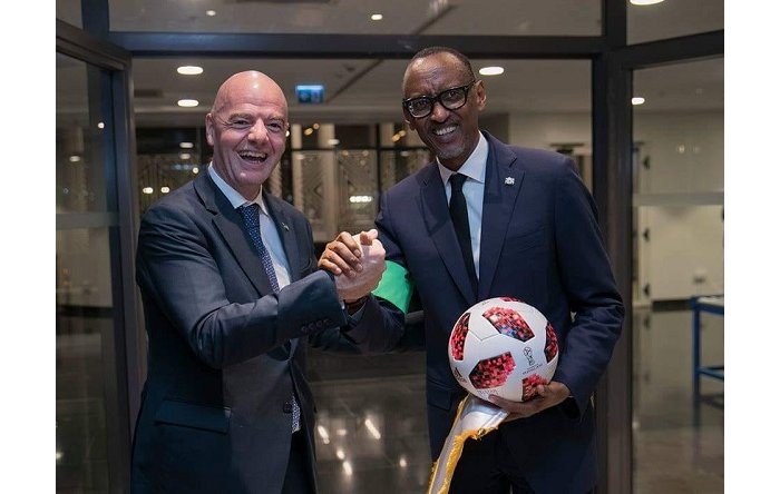 Perezida wa FIFA  azatorerwa i Kigali