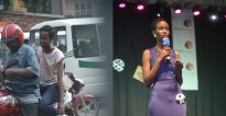 Miss Rwanda 2018 : Umukobwa waje kuri moto agiye mu mwiherero yavugishije benshi –Amafoto