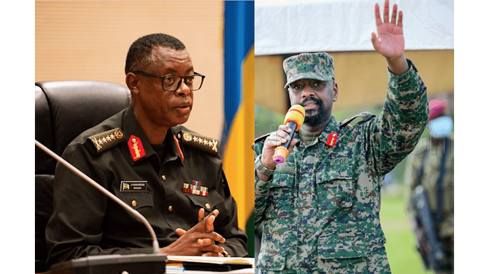 Gen Muhoozi ntaguca ku ruhande  yahishuye  uko afata  Gen James Kabarebe 