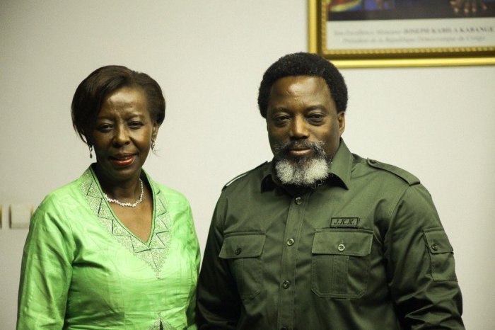 Minisitiri Mushikiwabo yakiriwe na Perezida Kabila, amwizeza kumushyigikira mu matora ya OIF