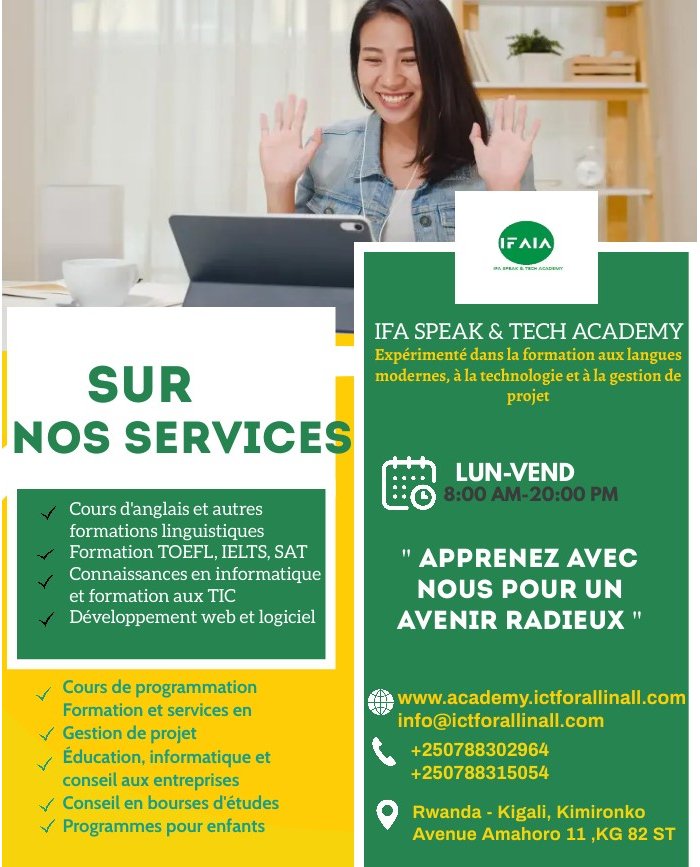 Kigali&nbsp;: Abifuza kuvuga icyongereza bongeye bahawe rugari ngo bacyige