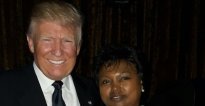 Uhagarariye u Rwanda muri Amerika yabaye umunyarwanda wa mbere ubonanye na Donald Trump