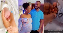 Kimenyi na Miss Muyango ubu ni Papa na Mama b’umwana w’umuhungu