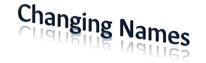 Itangazo ry’ushaka guhindura amazina mu irangamimerere