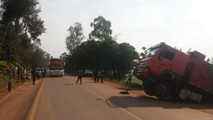Kigali&nbsp;: Impanuka yatejwe n’umushoferi wasinze yahitanye ubuzima bw’abantu babiri