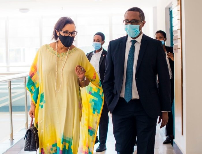 Umunyamabanga Mukuru wa Commonwealth ari mu Rwanda kureba aho imyitegura ya CHOGM igeze