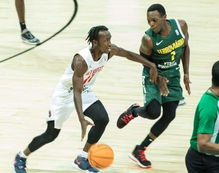 BAL&nbsp;: Imbere ya Perezida Kagame na Macron, Patriots yabonye tike ya 1/2