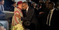Perezida Kagame yakiriye umwami Mohammed VI uheruka kumwambika umudari - Amafoto