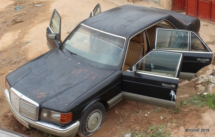 Benz yatwaraga Perezida Habyarimana yakuwe i Kigali igurishwa agatubutse mu Budage