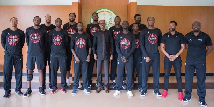 Gutsinda no gutsindwa biri mu bigize ubuzima- P.Kagame abwira abakinnyi ba Patriots yakiriye