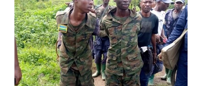 Urujijo ku basirikare  babiri  b’u Rwanda  bivugwa ko  bafatiwe ku rugamba  i  Rutshuru 