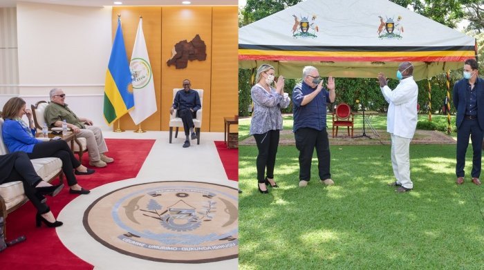 G.Buffet akiva mu Rwanda kuganira na P.Kagame yahise ajya Uganda anabonana na Museveni