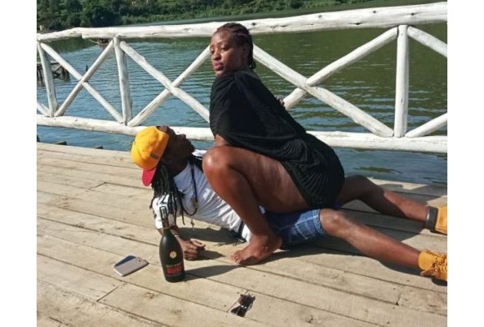 Amafoto y’umukobwa wakoreshejwe mu mashusho y’indirimbo ya Bull Dog na Mukadaf yibajijweho 