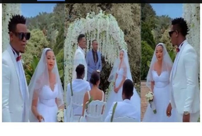 Ukuri ku mafoto akomeje kurikoroza ya Bruce Melodie yakoze ubukwe