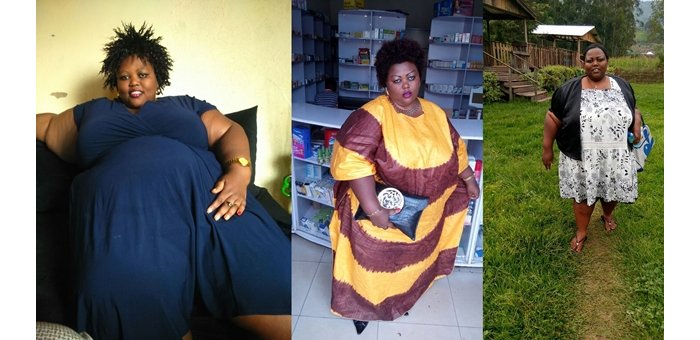 Burya Miss Uwizeye Vivine w’ibiro 220 aterwa ishema n’ingano ye kandi ni n’umunyamideli - Amafoto