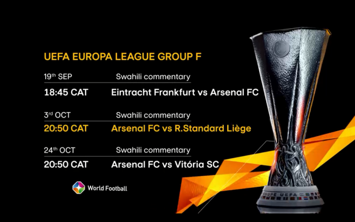 Abafatabuguzi ba StarTimes bagiye kuryoherwa n’imikino ya UEFA Europa League