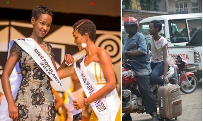 Miss Rwanda 2018&nbsp;: Umukobwa wavugishije benshi yagiye kuri moto yambitswe ikamba