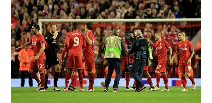 Europa League : Liverpool yatsinze ishyira mu kaga Man City, Man U na Arsenal