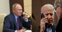 Perezida Biden yaganiriye na Putin kuri telefone basasa inzobe