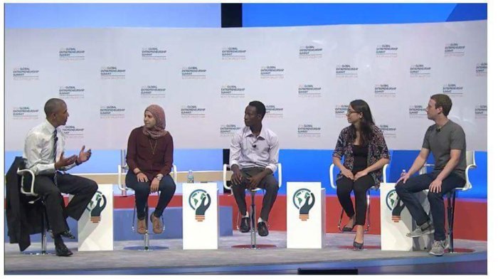 Umusore w’umunyarwanda wabaye indashyikirwa yaganiriye na Barack Obama na Zuckerberg