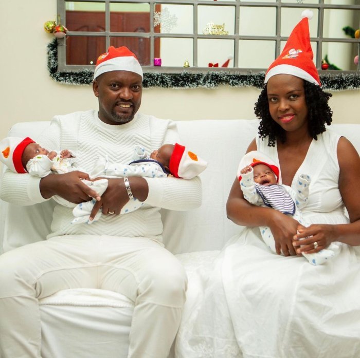 Nzaramba Olivier wahoze ari ‘Manager’ wa The Ben yabyaye impanga z’abana batatu