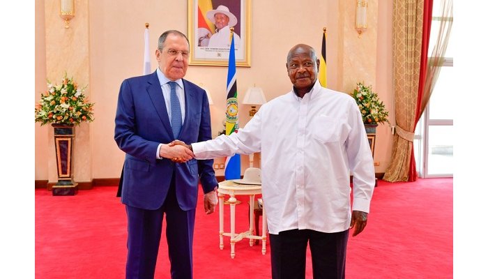 Museveni yahaye  u Burusiya   isezerano rikomeye 