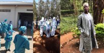 Umuntu wa mbere wishwe na Coronavirus mu Rwanda yashyinguwe mu buryo budasanzwe - AMAFOTO