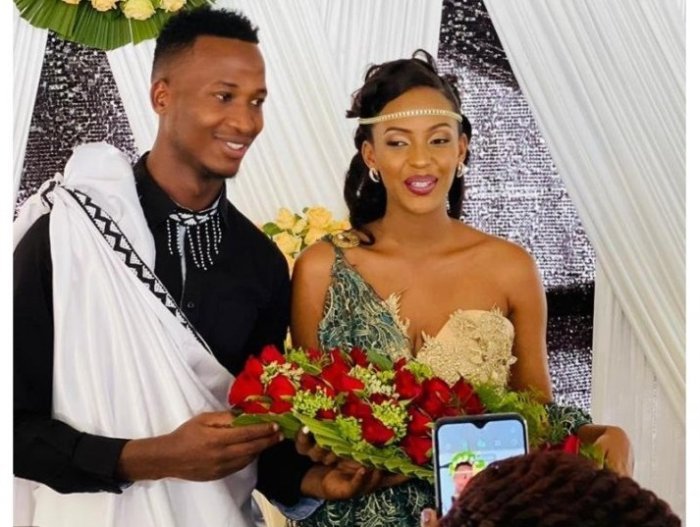 Byiringiro Lague yasabye anakwa umukunzi we mu muhango yaberewemo Parrain na Butera Andrew 