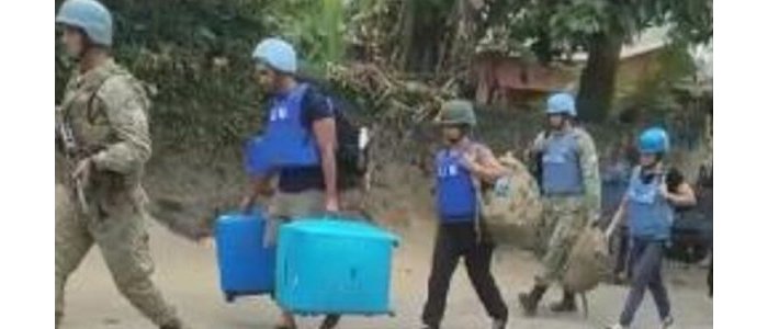 BIRAVUGWA ko hari   abasirikare ba Monusco bahungiye  mu Rwanda 