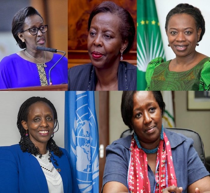 J.Kagame, Mushikiwabo, M.&nbsp;Nsanzabaganwa, A.Binagwabo na A.Kalibata baje mu bagore 100 bakomeye muri Africa