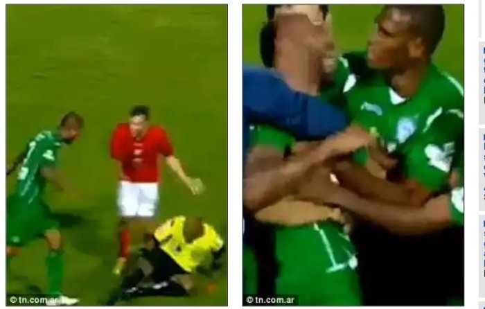 Brazil&nbsp;: Umukinnyi yishe umusifuzi amuziza ikarita y’umutuku yari amuhaye