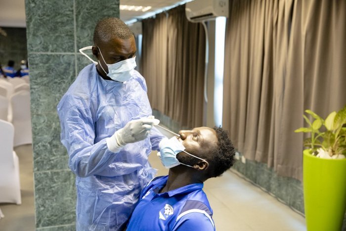 Amavubi yiteguye umukino w’ishiraniro yapimwe COVID basanga nta n’umwe urwaye