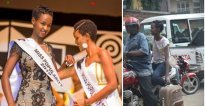 Miss Rwanda 2018&nbsp;: Umukobwa wavugishije benshi yagiye kuri moto yambitswe ikamba